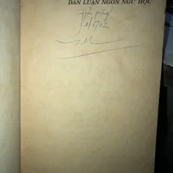 Dẫn luận Ngôn ngữ học 713623