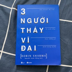 Sách "3 người thầy vĩ đại" 