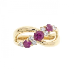 Nhẫn Ruby K18YG 0.41CT - Hàng hiệu Chính hãng 848278