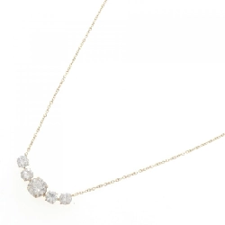 K18YG Dây chuyền kim cương 0.461CT - Hàng hiệu Chính hãng 860839