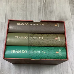 Trần độ tác phẩm. Full bộ 3 cuốn có hộp.  524361