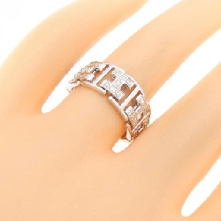 Nhẫn kim cương K18WG 0.25CT 671661