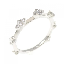 Nhẫn kim cương K18WG 0.16CT