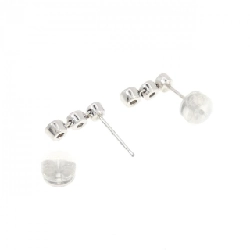 K18WG Ba viên đá quý Bông tai kim cương 0.50CT - Hàng hiệu Chính hãng 867987