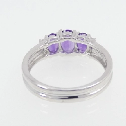 Nhẫn Amethyst K14WG 670408