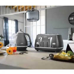 ⚡ CTOT2103.GY – Máy nướng bánh mì DeLonghi, gia nhiệt nhanh, bữa sáng gọn nhẹ! 732786