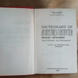 Từ Điển Kiến Trúc & Xây Dựng ANH - VIỆT (22.500 Thuật Ngữ - 2.000 Hình Minh Họa) 799307