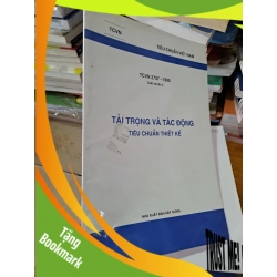 (TẶNG BOOKMARK) Tiêu chuẩn việt nam tải trọng và tác động tiêu thuẩn thiết kế TCVN 2737 - 1995 RBK0808 GIÁO TRÌNH, CHUYÊN MÔN