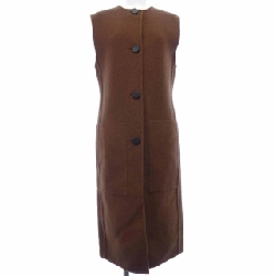 HERMES 3H0198DB Áo gile dài - Hàng hiệu Chính hãng