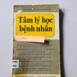 TÂM LÝ HỌC BỆNH NHÂN - 186 trang, nxb: Max Cơ Va 1986 335959