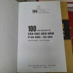 VĂN HỌC HÁN NÔM Ở GIA ĐỊNH - SÀI GÒN - NGUYỄN KHUÊ, CAO TỰ THANH 1021774