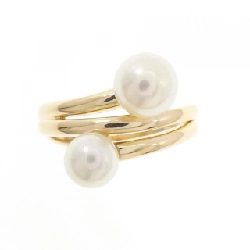 Nhẫn ngọc trai Akoya K18YG - Hàng hiệu Authentic 849302