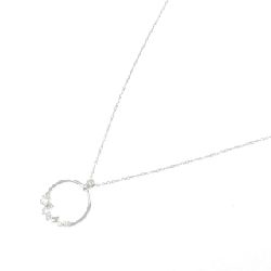 K18WG Dây chuyền kim cương 0.12CT - Hàng hiệu Chính hãng 856446