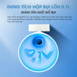Máy hút bụi Kalite KHV0, màu trắng, mới 100%, tiện dụng 701456
