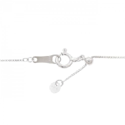 K18WG/K18BG Dây chuyền kim cương 0.30CT - Hàng hiệu Authentic 858888