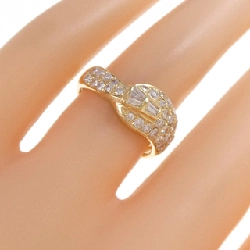 Nhẫn kim cương K18YG 0.73CT 668583