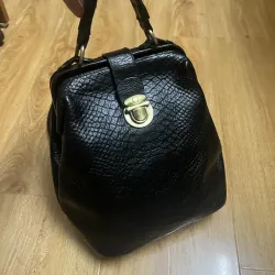 Balo nữ mini 20x25x12 da thật 2hand