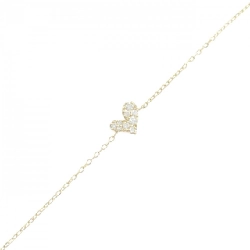 K10YG Heart Diamond Bracelet - Hàng hiệu Authentic