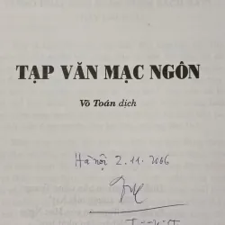 Tạp văn Mạc Ngôn 329177