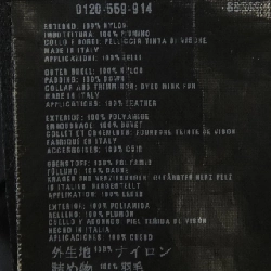 【Mã giảm giá】Áo khoác lông vũ PRADA 641294