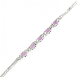 K18WG Garnet Bracelet 1.16CT - Hàng hiệu Authentic 872461