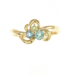 Nhẫn đá màu K18YG 670773