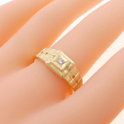 【Sản phẩm mới】Nhẫn kim cương K18YG 0.05CT 666426