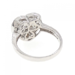 Nhẫn kim cương pavé hình trái tim K18WG/K18BG 1.28CT 668281