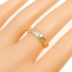 Nhẫn kim cương K18YG 0.19CT 668681