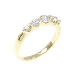 Nhẫn kim cương K18YG 0.30CT