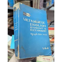 Vietnamese English student dictionary, by Nguyễn Ðình Hòa 495930