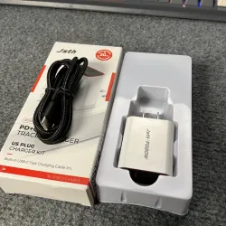 BỘ CỦ SẠC NHANH PD20W CHO IPHONE CHUẨN TYPE-C MỚI MỞ HỘP 673848