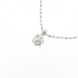 K18WG Solitaire Dây chuyền kim cương 0.1CT - Hàng hiệu Chính hãng 856992