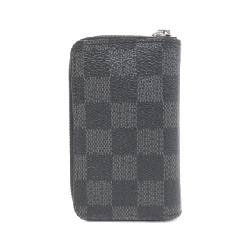 Ví tiền xu Louis Vuitton Damier Graphite Zippy N63076 621711