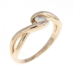 Nhẫn kim cương K18PG 0.15CT