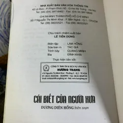 Cái Biết Của Người Xưa - Dương Diên Hồng 926402