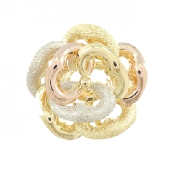 Nhẫn Hoa Ba Màu 750 - Hàng hiệu Authentic 847401