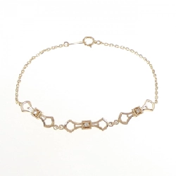 K18YG Vòng tay kim cương 0.06CT - Hàng hiệu Chính hãng 873639