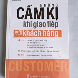 Những cấm kị khi giao tiếp với khách hàng - Phạm Ái Minh (mới 99%)