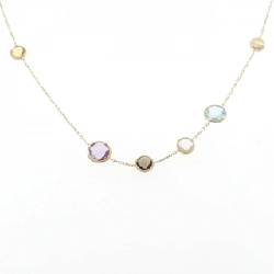 Dây chuyền đá màu 750YG - Hàng hiệu Authentic