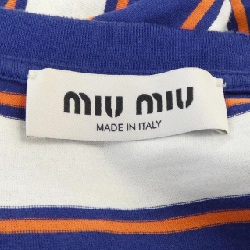 MIU MIU MIU MIU Logo Áo thun Jersey MJN537 SOOO 14RT - Hàng hiệu Chính hãng 821996