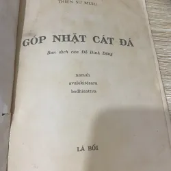 Góp nhặt cát đá - Thiền sư Muju - Lá Bối 747532