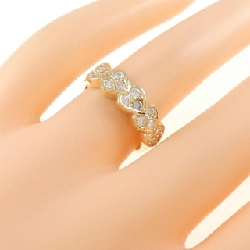 Nhẫn kim cương hình trái tim K18YG 0.50CT 670738