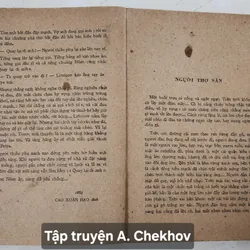 Tuyển tập Anton Chekhov 1978, dịch giả Cao Xuân Hạo và Phan Hồng Giang 711641