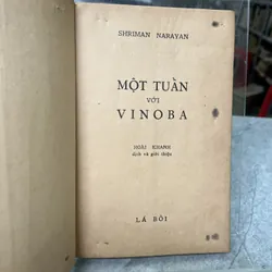 MỘT TUẦN VỚI VINOBA- SHRIMAN NARAYAN 704032
