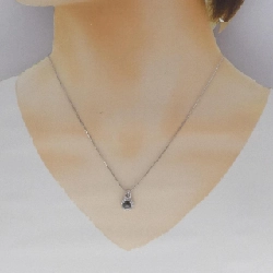 K18WG/750WG Dây chuyền kim cương 1.00CT - Hàng hiệu Chính hãng 859589