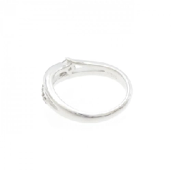 Nhẫn pinky kim cương K18WG 0.16CT 672801