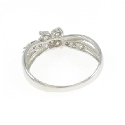 Nhẫn kim cương hoa PT900 0.50CT 666892