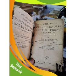 (TẶNG BOOKMARK) Dictionary French English English French - Keen - Crocker - Shuey - mới 70% ố rách trang - ENGLISH BOOKS - RBK0111