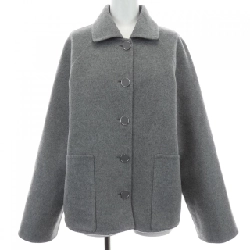 Áo khoác HERMES Double Face Crude Cell Lambskin Button 4H0102DA - Hàng hiệu Chính hãng